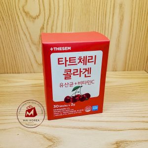 Collagen Cherry TheSem Hàn Quốc dạng bột (Hộp 30 gói)
