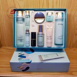 Set OHUI AQUA MIRACLE xanh cấp nước kiềm dầu chống lão hóa